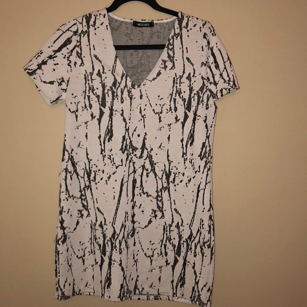 Misguided short sleeve dress